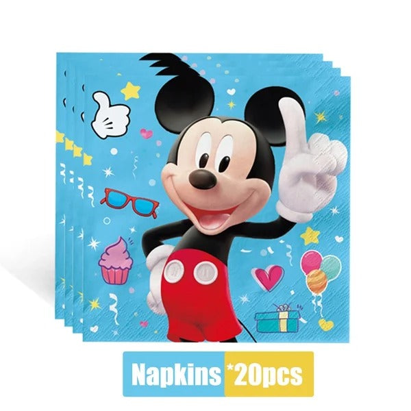 Mickey Mouse Party Complete Tableware Set