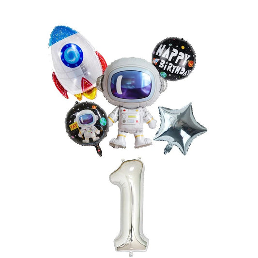 Out Of This World Space Party Balloon Set (6 pack)