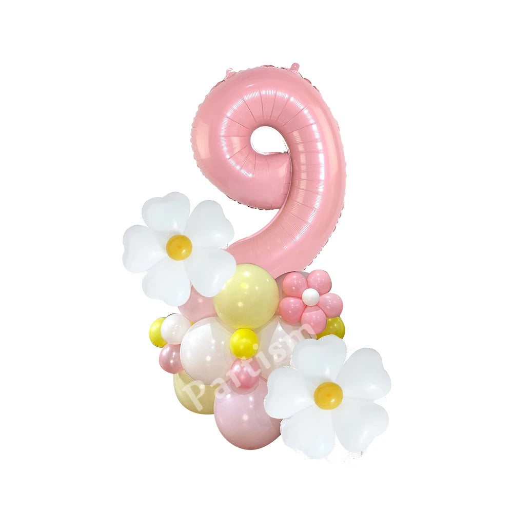 Flower Party Daisy Balloon Set (36pieces)