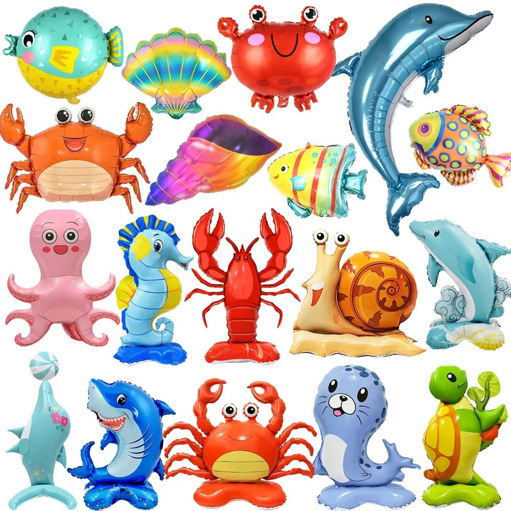 Under The Sea Party Ocean Animals Crab Foil Balloon