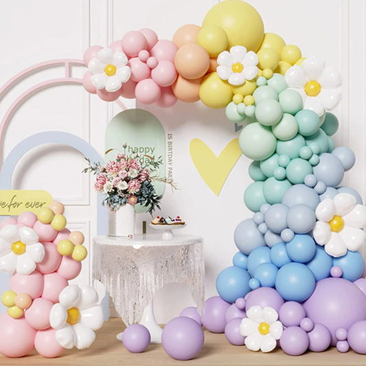 Flower Party Flower DIY Balloon Arch (160pieces)