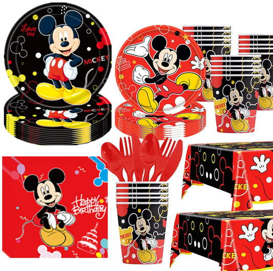 Mickey Mouse Party Ultimate Party Tableware & Banner Set