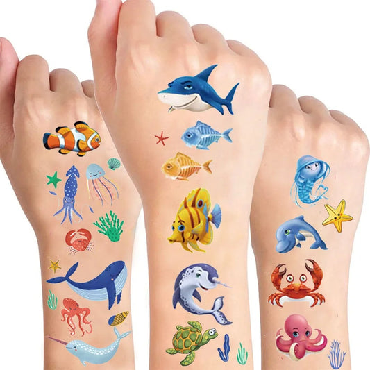 Under The Sea Party Temporary Tattoos Party Favour/Party Bag Filler