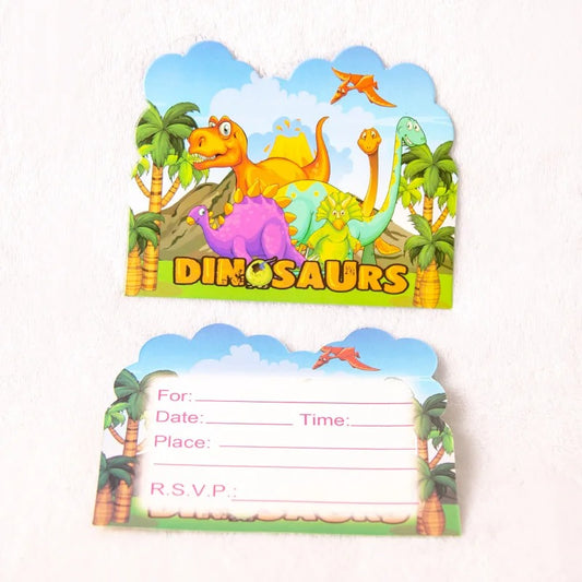 Dinosaur Party Dinosaur Invitations