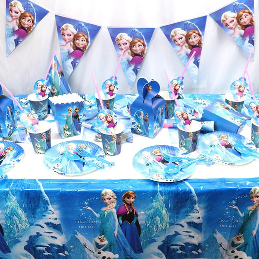 Disney Party Frozen Party Tableware Complete Set