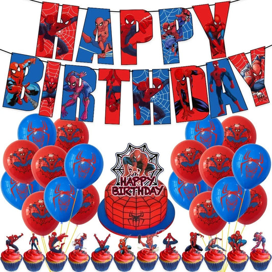 Superhero Party Spiderman Party Mums Essential Party Kit