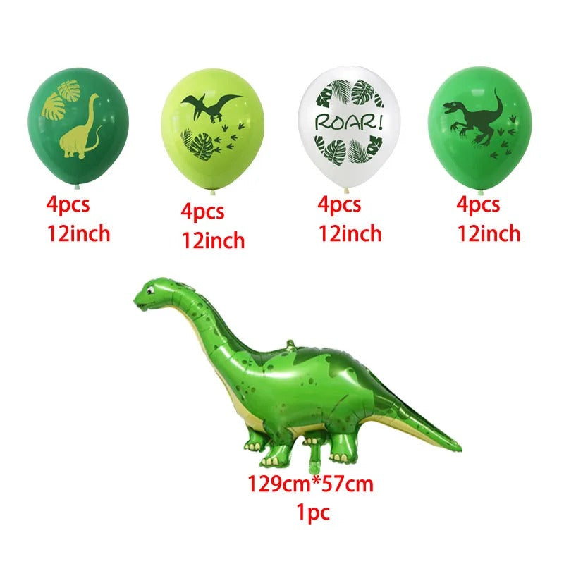 Dinosaur Party Balloon & Banner Set