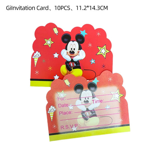 Mickey Mouse Party Mickey Mouse Party Invitations