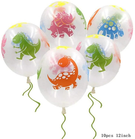 Dinosaur Party Balloons (pack of 10)