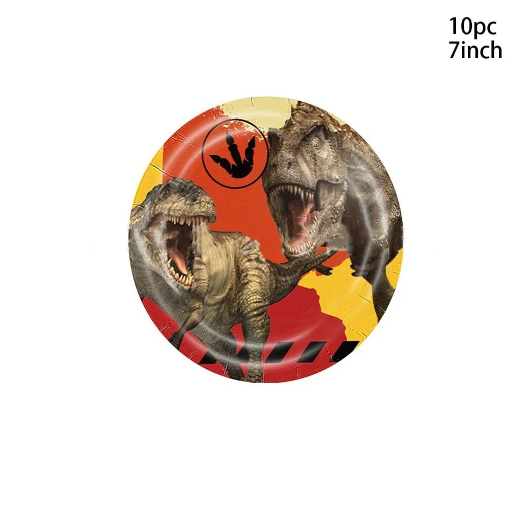 Dinosaur Party Escaped Dinosaurs Party Tableware Set