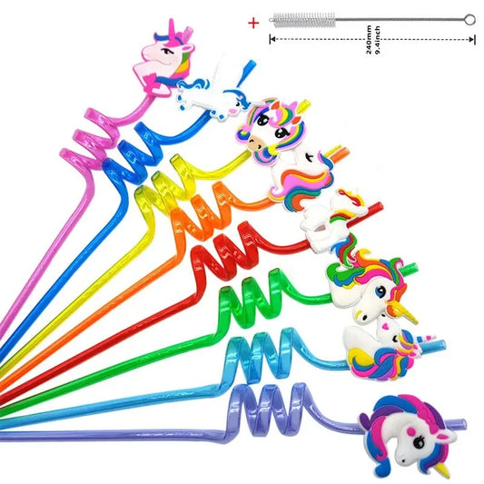 Unicorn Party Unicorn Straws