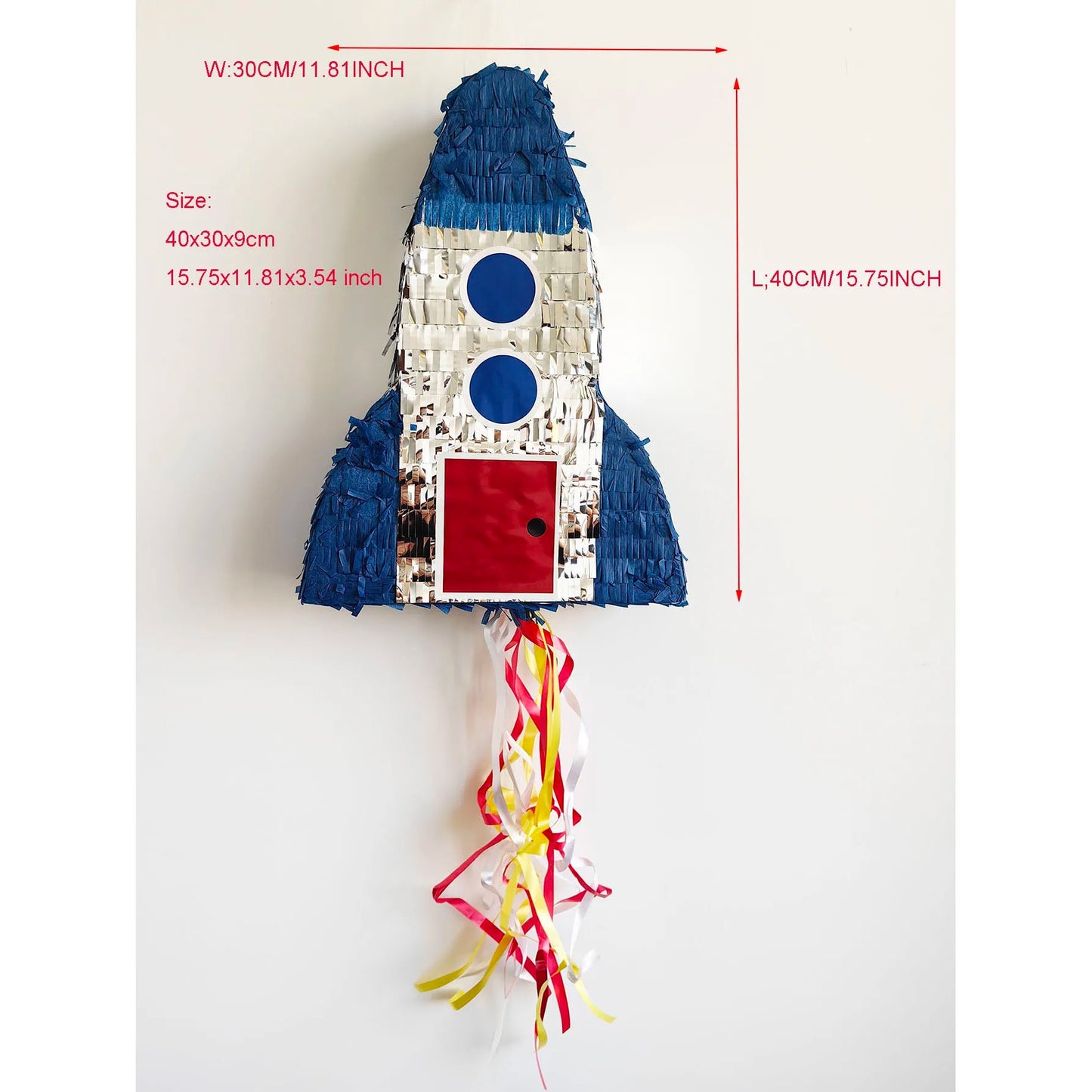 Out Of This World Space Party Rocket Pinata