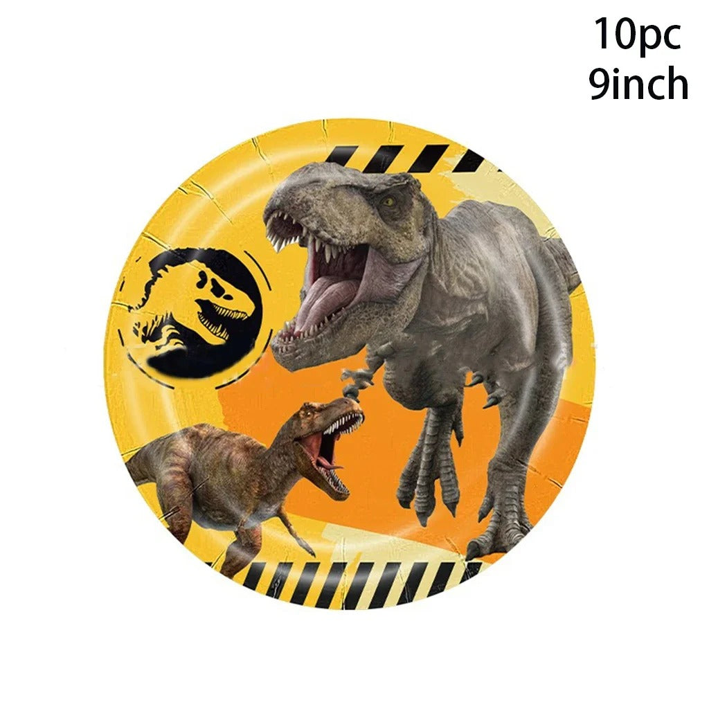 Dinosaur Party Escaped Dinosaurs Party Tableware Set