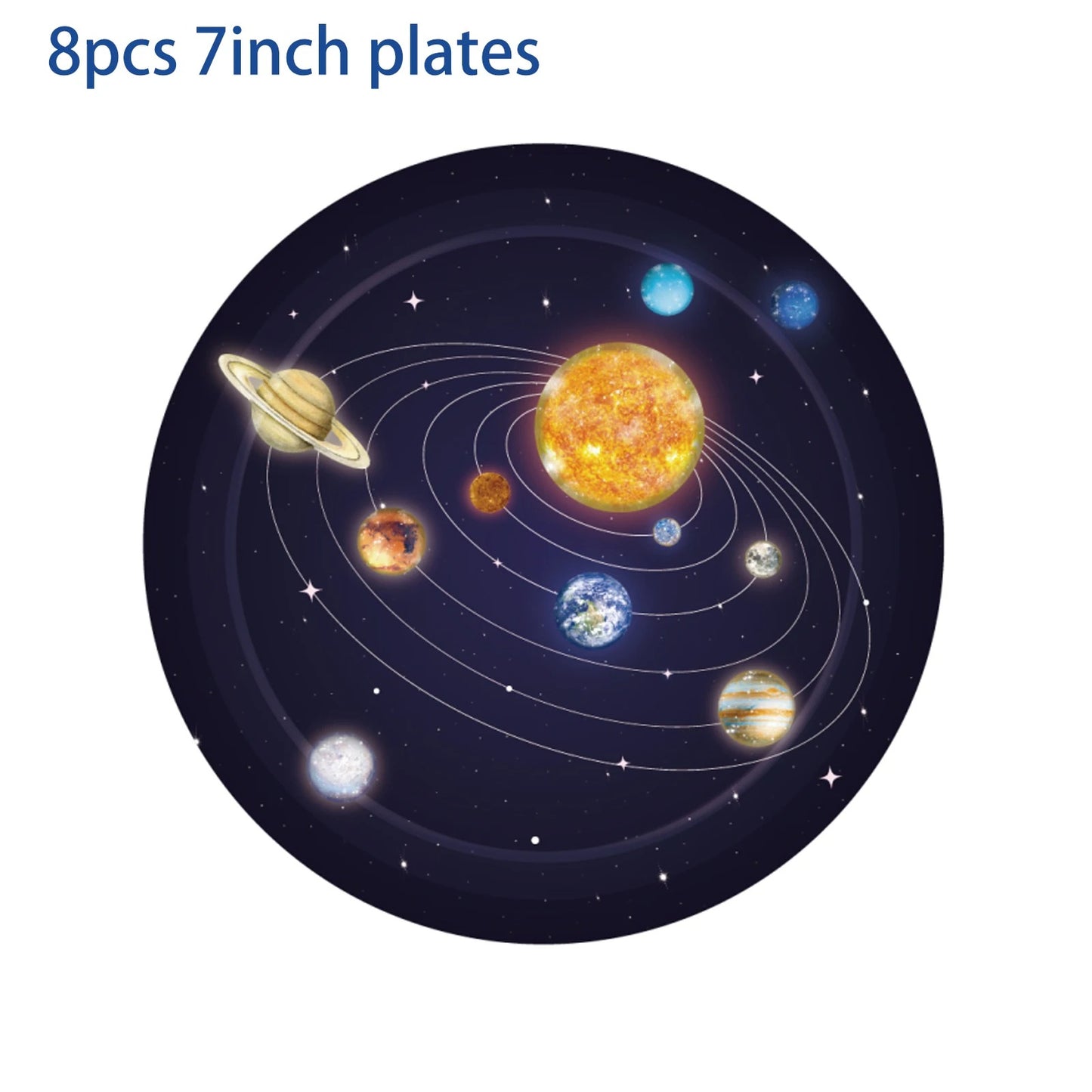 Out Of This World Space Party Solar System Tableware Set