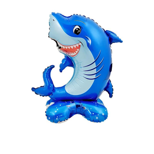 Under The Sea Party Ocean Animals Shark Standalone Foil Balloon