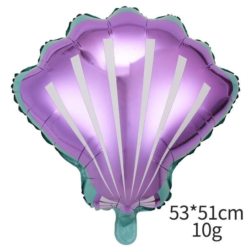 Mermaid Party 7 Piece Mermaid Tail Balloon Set