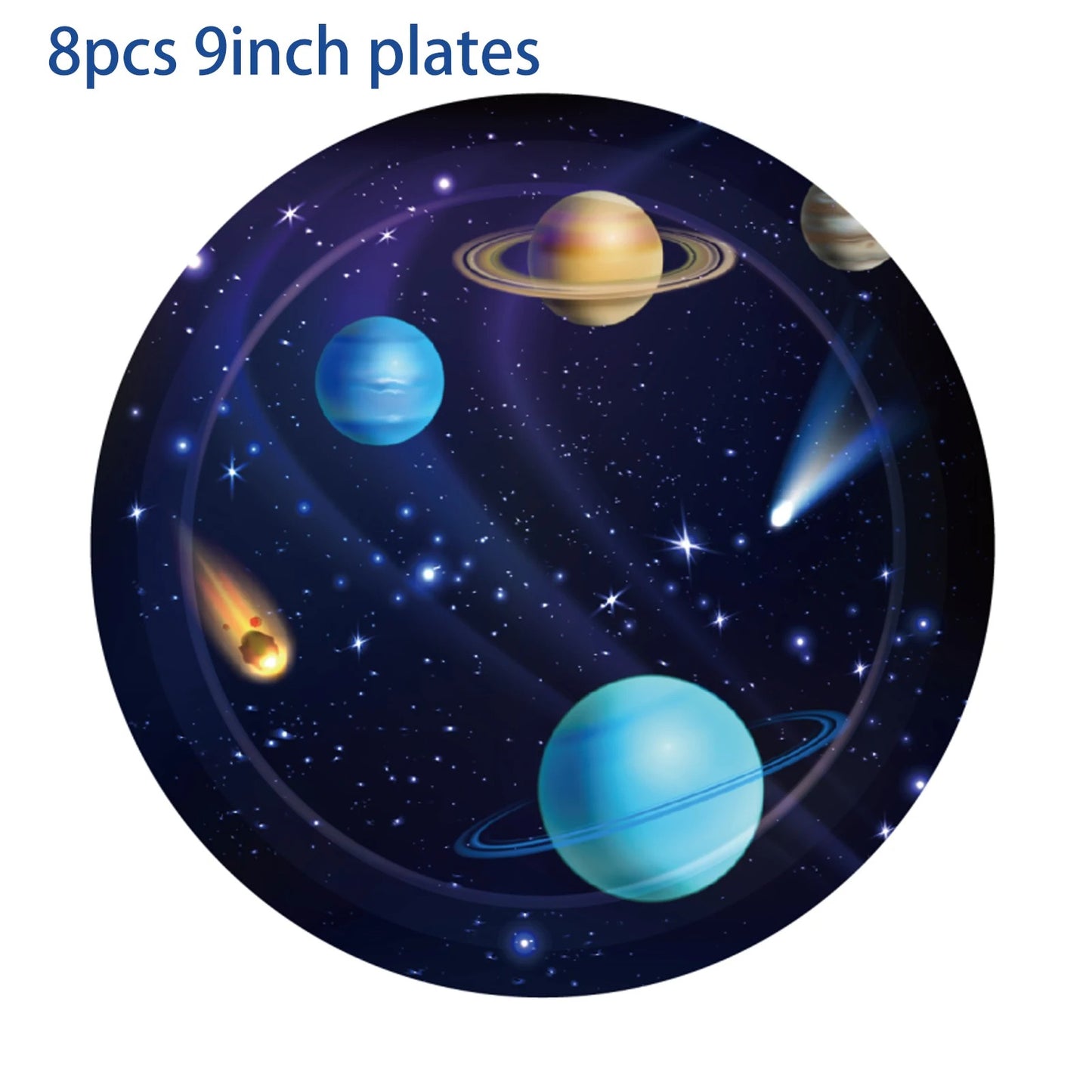 Out Of This World Space Party Solar System Tableware Set