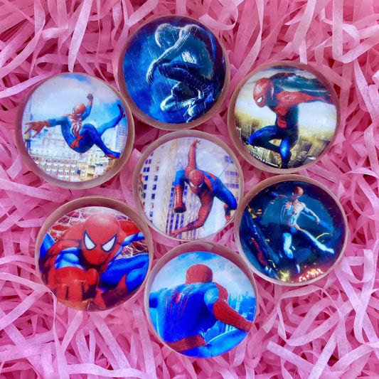 Superhero Party Spiderman Bouncy Balls Party Favour