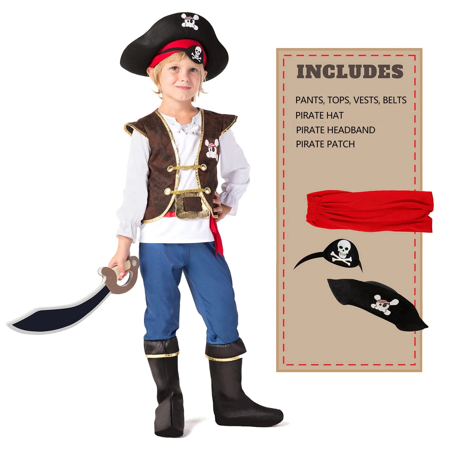 Boys Pirate Costume