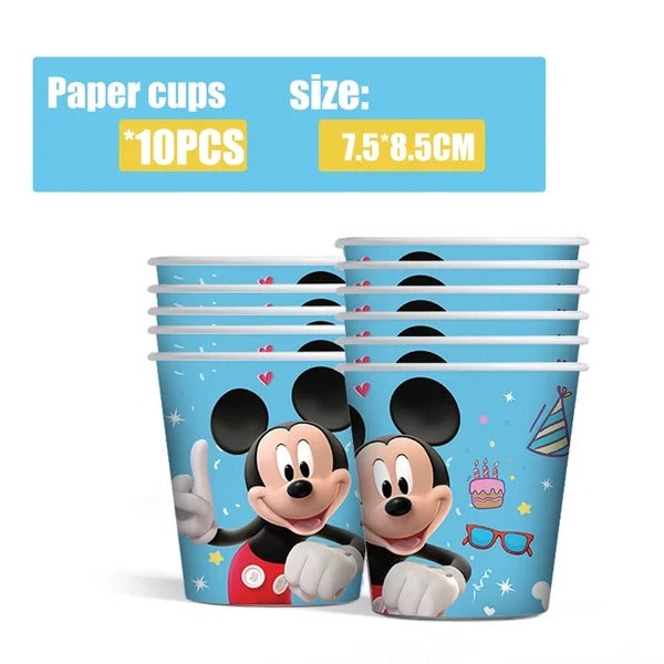 Mickey Mouse Party Complete Tableware Set