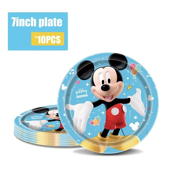 Mickey Mouse Party Complete Tableware Set